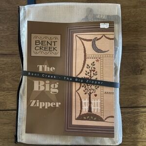 Bent Creek The BIG Zipper "Love Grows" Cross Stitching Kit Brand New